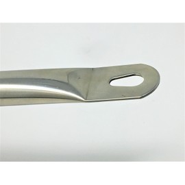 Update International 3 1/2 Qt Induction Ready Stainless Steel Sauce Pan w/Cover, Silver (SSP-3)