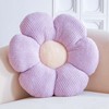 VBGYA Flower Pillow, Lavender Flower Decorative Throw Pillows for Bed