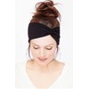 Hair Band Women's Wide Headband Women's Soft Elastic Twisted Non-Slip