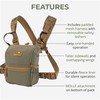 Marsupial Gear Enclosed Binocular Pack, Coyote, Medium