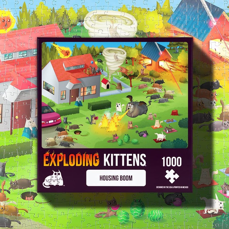 Housing Bloom Jigsaw Puzzle by Exploding Kittens - 1000 Pieces