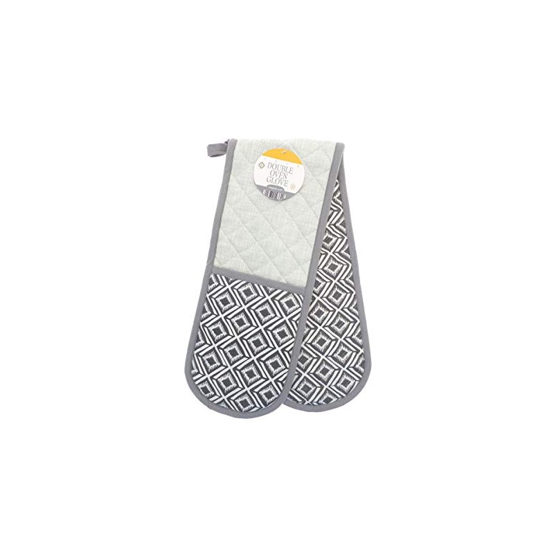 Kitchen Cooking Padded Heat Resistant Double Oven Fun Pattern Mitt