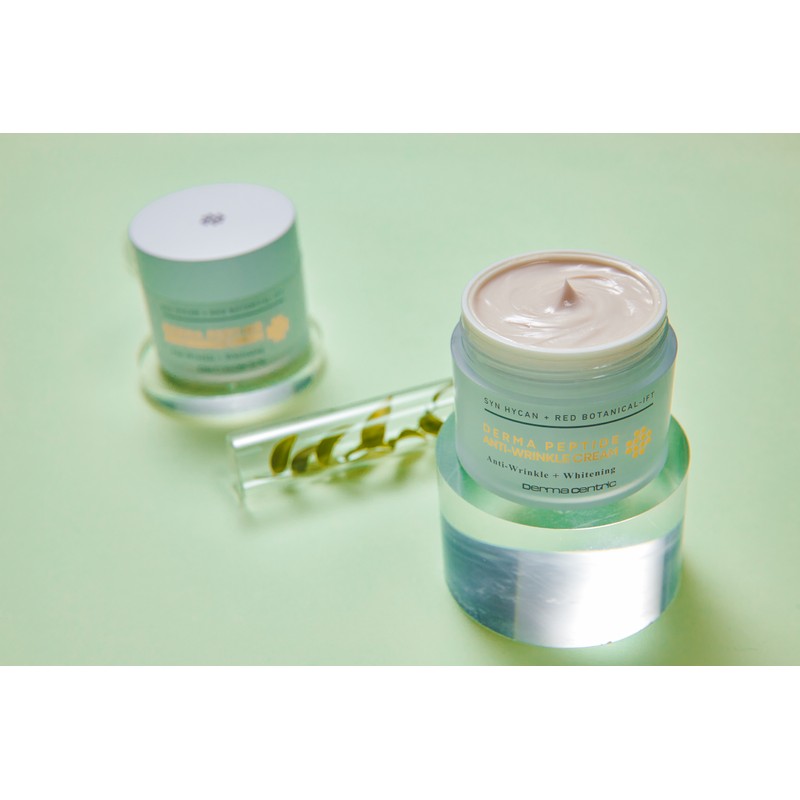 Dermacentric Derma Peptide Anti-Wrinkle Cream 50ml Collagen Wrinkle Improvement Anti-Aging
