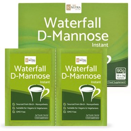 Waterfall D-Mannose Powder Sachets (30 x 3g Sachets) XL Pack - D-Mannose sourced from Birch - Monthly supply for prevention - SC Nutra (Sweet Cures)