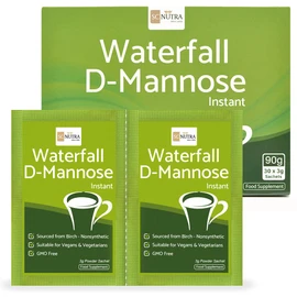 Waterfall D-Mannose Powder Sachets (30 x 3g Sachets) XL Pack - D-Mannose sourced from Birch - Monthly supply for prevention - SC Nutra (Sweet Cures)