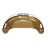 Hobie Crescent Lounger Gold Float With Cup And Phone Holder,