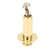 6.35mm Guitar Output Jack Socket Metal Construction Endpin Pickup Jack