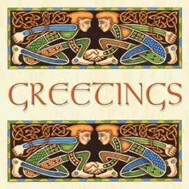 Nature's Craft Celtic Square Cards Irish Design Made in Ireland Gift Cards (Greetings)