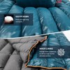 ZOOOBELIVES Ultralight Down Camping Blanket - 1.35lbs, 650 Fill Power