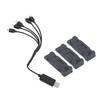 1200mah Lithium Battery Black Strong Protection 3.7V High Conversion for