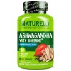NATURELO Ashwagandha Organic Root Natural Herbs Supplement 90 Vegan Capsules