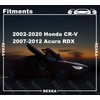 Rexka 10pcs Lower Outer Door Weatherstrip Clip for Honda 75315-S9A-004