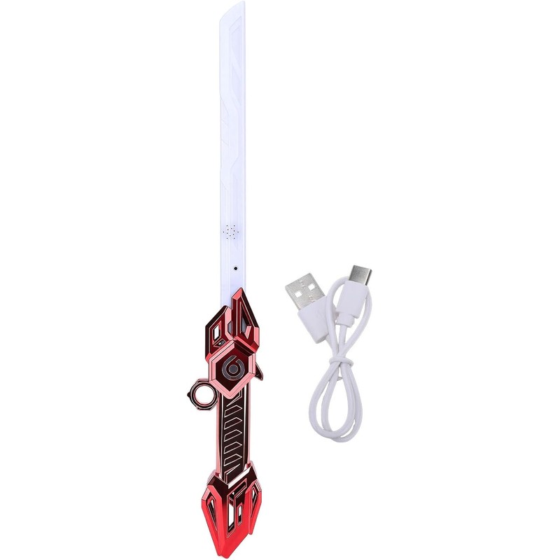 Changor Light Sword Toy Vibrante LED Glow Sabre para Juegos