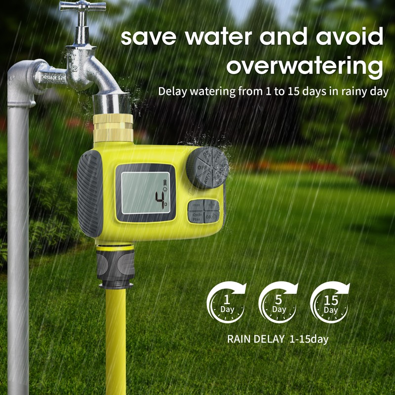 Garden Automatic Watering Irrigation Timer Garden Intelligent Timing Valves Controller
