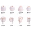 powerbeats pro Zotech 4 Pairs Eartips Silicone Earbuds Buds for