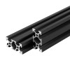 2040V 알루미늄 압출 2PCS 150mm 슬롯 유럽 표준 양극 산화