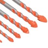9Pcs Masonry Drill Bits Set Cemented Carbide Industrial Strength Carbide