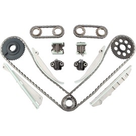 YMAUGP Timing Chain Kit for Ford Mustang 2003 2004 2005 for Lincoln Aviator 2003 2004 for Mercury Marauder 2003 2004 2005 4.6L V8 NAPA90387SF F8AZ-6256-BA TK6046D