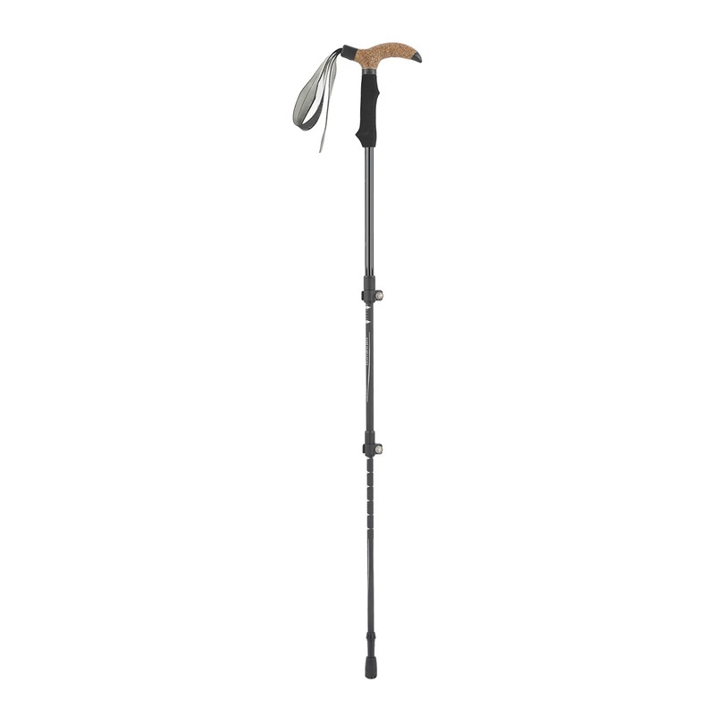 Hiker Hiking Pole Adjustable Telescopic Outdoor Walking Stick Elderly Non