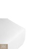 Baptiste Blanc Fitted Sheet, 160 x 200 cm, Fitted Sheet,