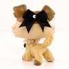 minilpsshop miniature collie shepherd dog figures pet with accessories kids