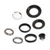 Bicycle Front Fork Bowl Set Aluminum Alloy Dual Bearings Mountain