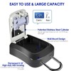 BRILLIRARE 2 Pack Key Lock Box, Waterproof 4 Digits Combination