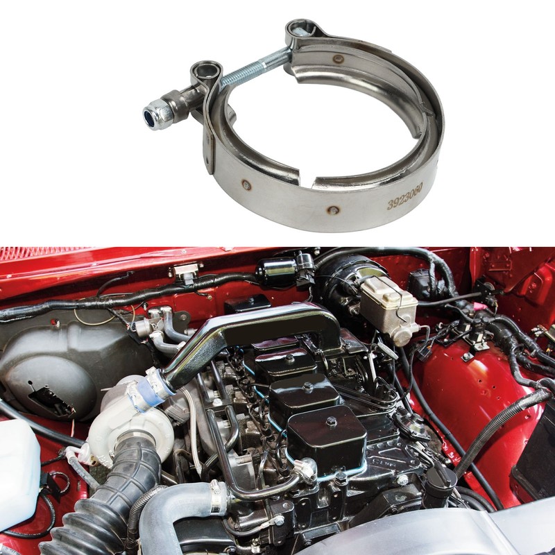 Turbo V Band Clamp Aluminum Alloy 3069053 Replacement for Dodge