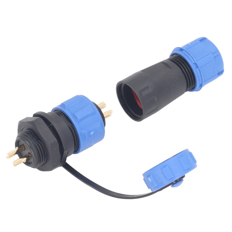 5Pcs Aviation Plug Socket IP68 Waterproof 2 Pin Aviation Connector