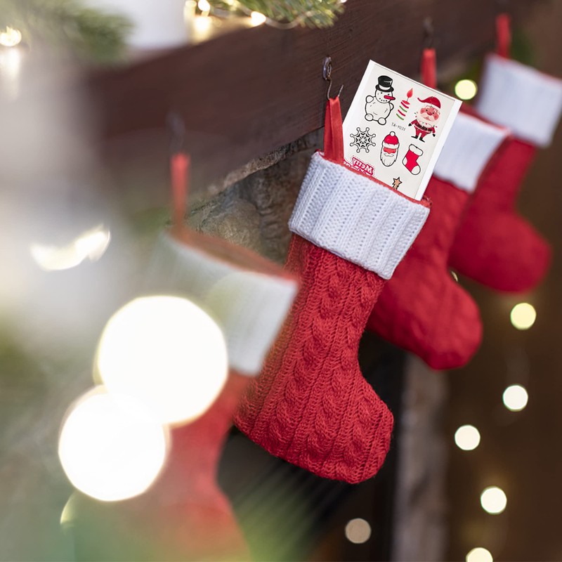 Glow Christmas tattoos