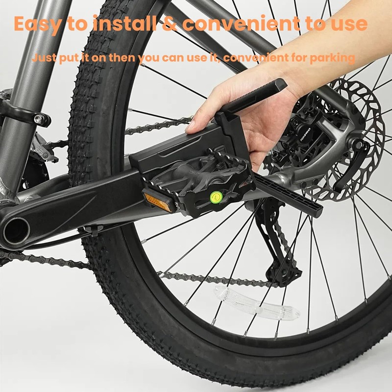 YYunying Bicycle Foldable Pedal Support Rack Stand