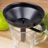 Kitchen Funnel Stainless Steel Black 10.5 cm