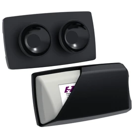 Zeyitian EZ Pass Holder with Super Strong Suction Cups for Windshield. Ezpass Holder Toll Pass Transponder iPass Holder (Black, 1pack)