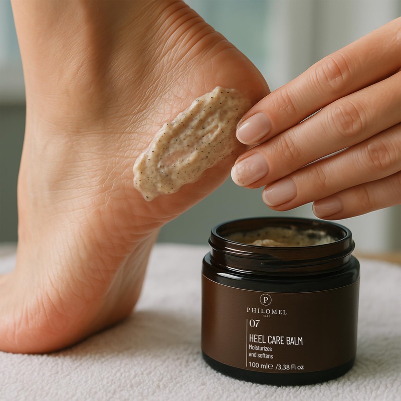 PHILOMEL CARE Heel Balm for Cracked Feet Repair – Organic
