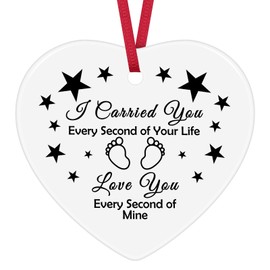 Miscarriage Gifts for Mothers Parents Infant Loss Sympathy Gifts Loss of Baby Memorial Remembrance Gifts Baby Loss Memorial Ceramic Ornament Keepsake Sign Pregnancy Loss Gift