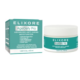 Peptide & Ceramide Face Cream – Anti-Aging Moisturizer for Women with Niacinamide & Squalane – Reduces Fine Lines, Boosts Radiance & Deeply Hydrates – Non-Greasy & Vegan (50ml)