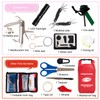 WELL-STRONG Boat First Aid Kit with Survival Tools, 123pcs Waterproof