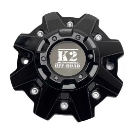 K2 Off-Road Gloss Black Wheel Center Cap CAP-903L210
