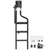 42" Foldable Pickup Truck Tailgate Ladder with Grab Handle |