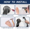 12” Stairway Hand Railing Safety Handle Bar Iron Outdoor Deck