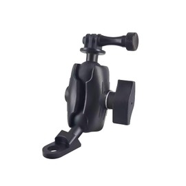 Die Kombination aus 1-Zoll-Kugelkopf und Zweiloch-Verbindungsarm ist kompatibel mit RAM Mount, geeignet für Motorräder, Fahrräder usw. (S-L601215)