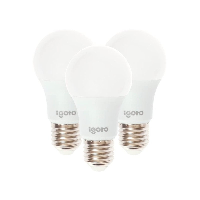 iGoto F3P20105 Pack de 3 Focos 5w A55 Luz Calida