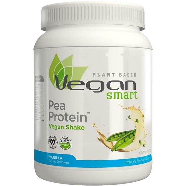 Vegansmart Plant Based Pea Protein Powder by Naturade - Vanilla (15 Servings)