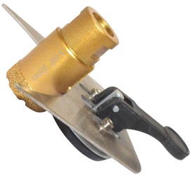 1 1/4 in Diamond Hole Saw Core Drill Bit for Concrete or Granite 5/8-11 UNC Thread Fits Angle Grinder or Core Bit Adaptor Vacuum Brazed Core Bit