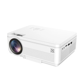 Portable Projector HD 1280*720P LED 240 ANSI Bluetooth Wifi Short Throw Audio Home Media Player Beamer Travel Smart Projectorcolor: White, plug: US
