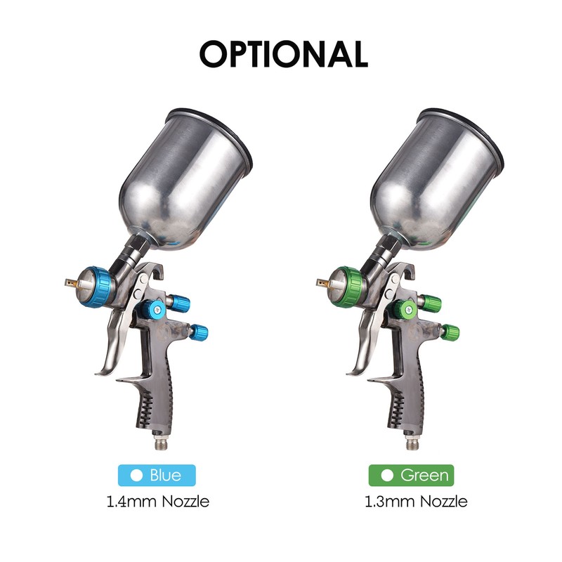 LVLP Feed Air Spray Gun Mini Paint Spraying Gun Kit