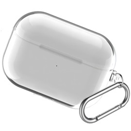 USTIYA Funda para AirPods Pro (No para Pro 3) Case Carcasa para Airpods Pro Funda Shock-Absorción TPU Transparente Espesamiento (Transparente)        
