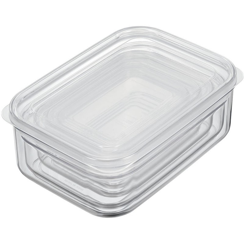 Lucky Star Storage Container Micro Clear Hood Case 380ml (SS)