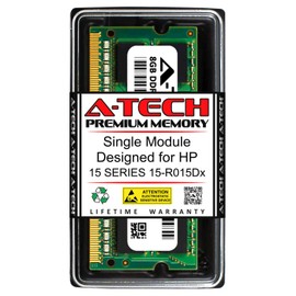 A-Tech 8GB RAM for HP 15 Series 15-R015DX | DDR3 1600MHz SODIMM PC3-12800 204-Pin Non-ECC Memory Upgrade Module