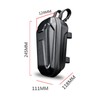 Handlebar Hanging Bag EVA and PU Hard Shell Waterproof Electric